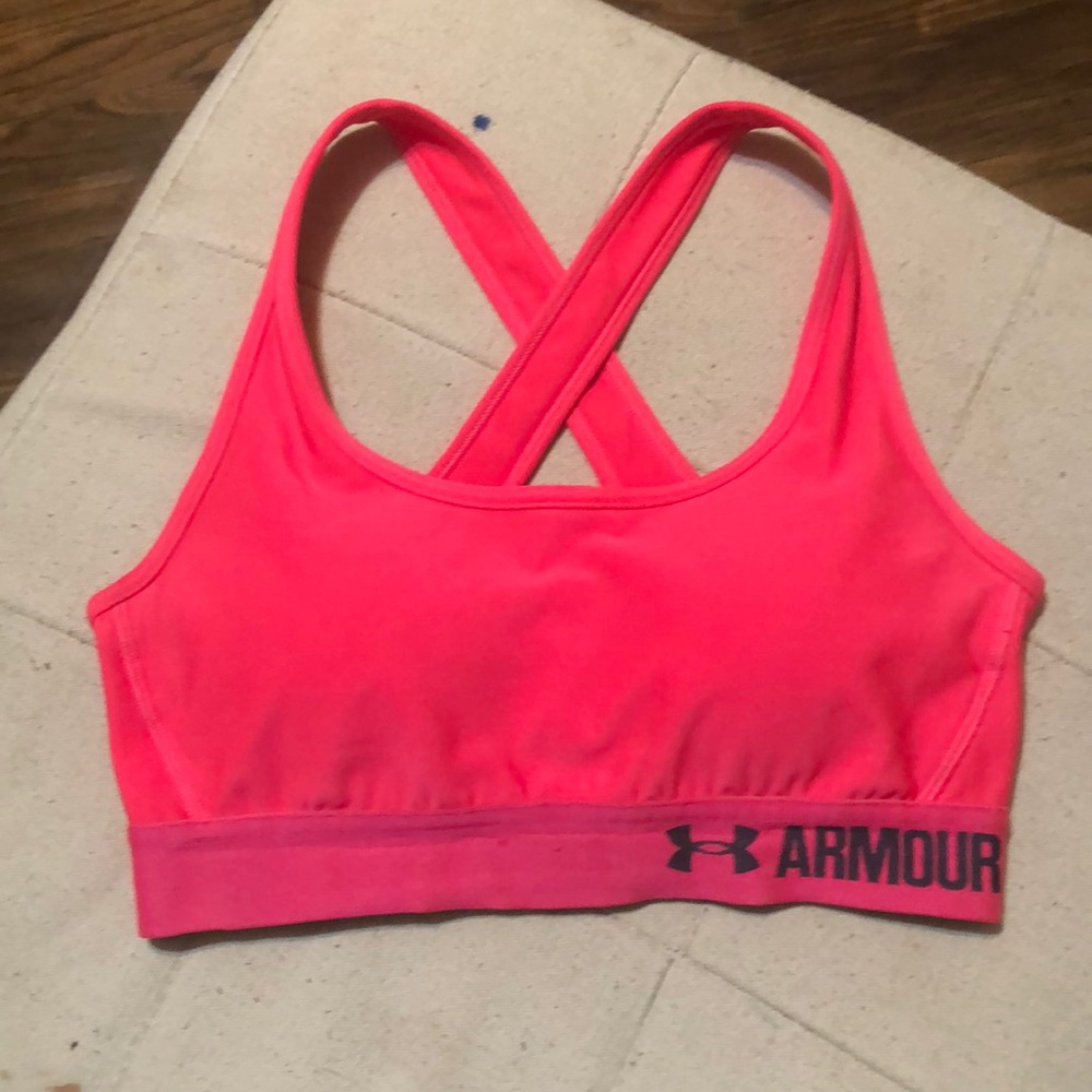 Under armor padded sports bra